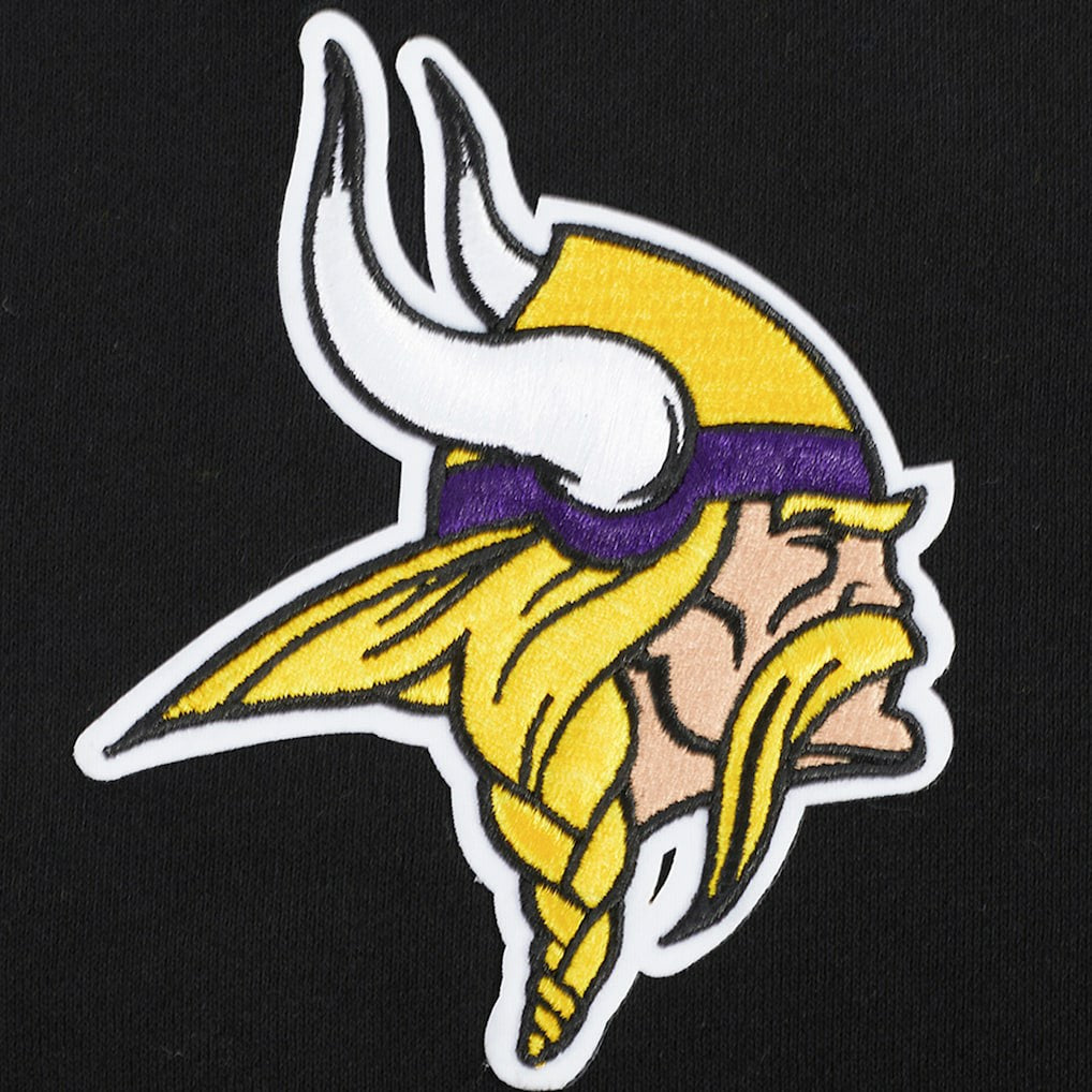 NFL Minnesota Vikings Pro Standard Turn It Up Drop Shoulder Pullover Sweatshirt
