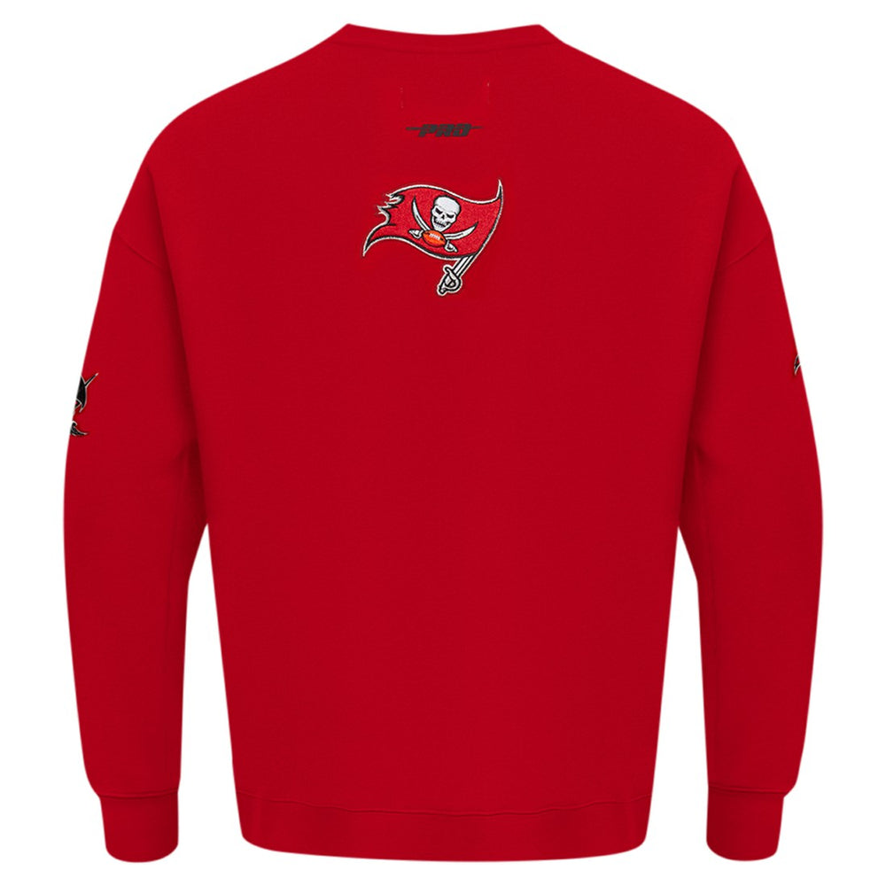 NFL Tampa Bay Buccaneers Pro Standard Turn It Up Drop Shoulder Pullover Sweatshirt