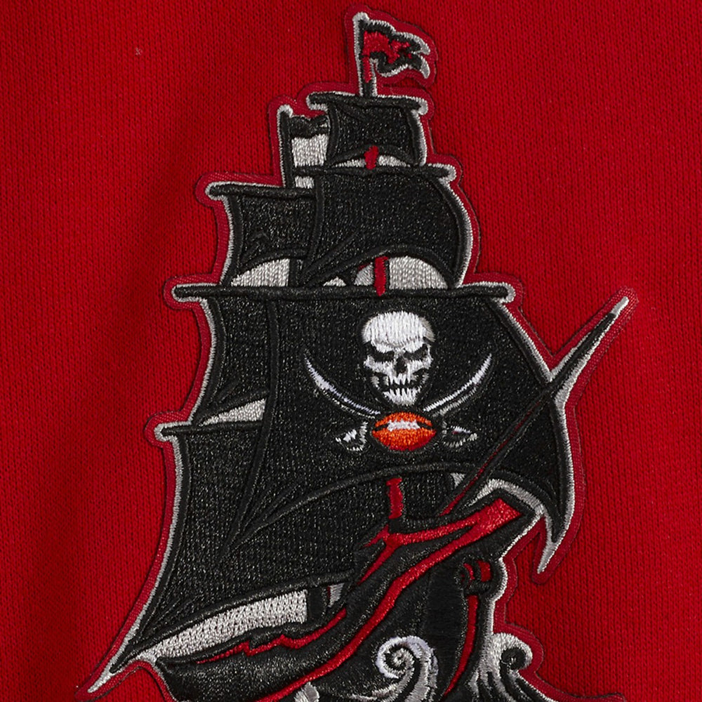 NFL Tampa Bay Buccaneers Pro Standard Turn It Up Drop Shoulder Pullover Sweatshirt