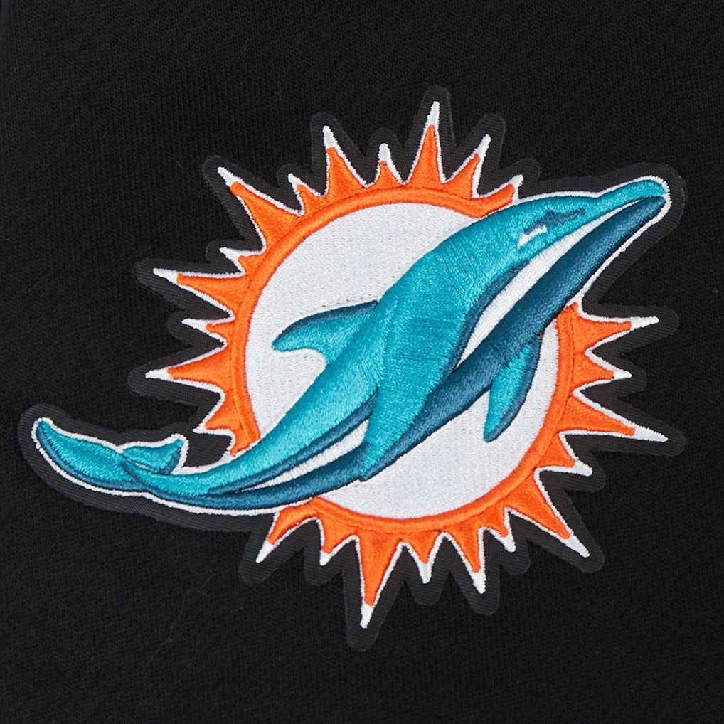 NFL Miami Dolphins Pro Standard Turn It Up Drop Shoulder Pullover Sweatshirt