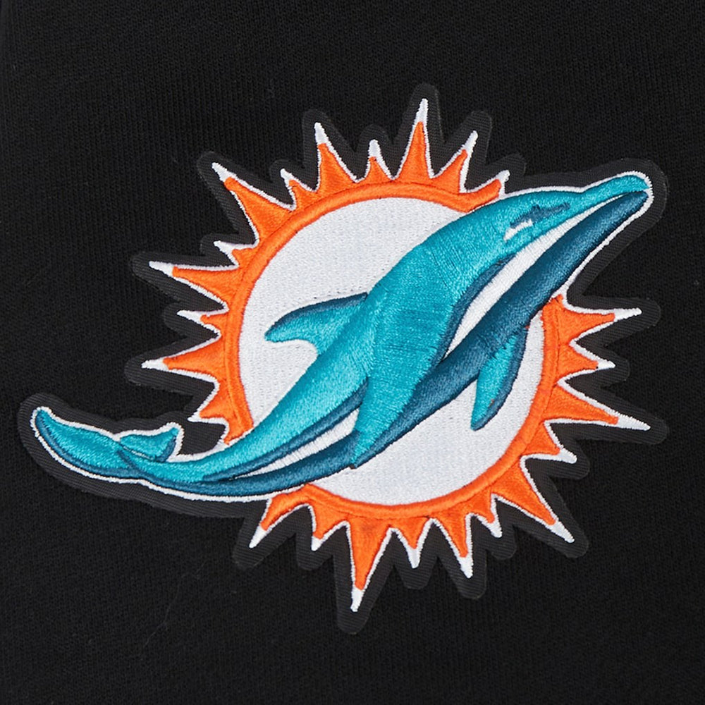 NFL Miami Dolphins Pro Standard Turn It Up Drop Shoulder Pullover Sweatshirt