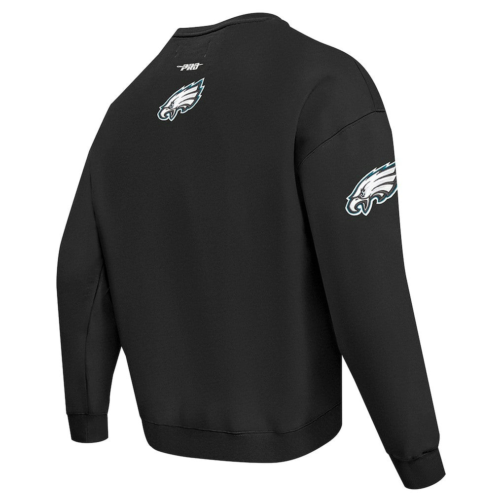 NFL Philadelphia Eagles Pro Standard Turn It Up Drop Shoulder Pullover Sweatshirt