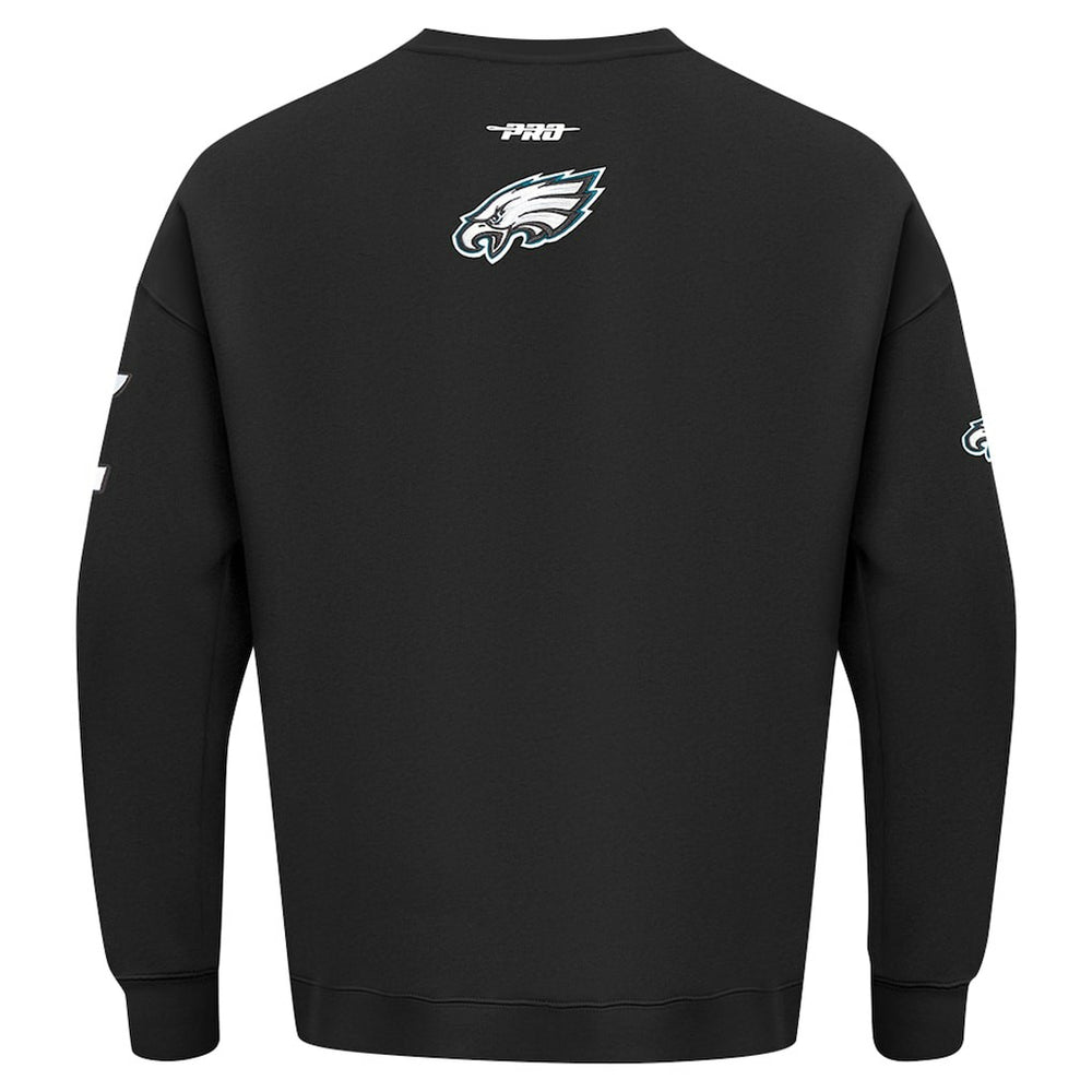 NFL Philadelphia Eagles Pro Standard Turn It Up Drop Shoulder Pullover Sweatshirt