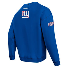 NFL New York Giants Pro Standard Turn It Up Drop Shoulder Pullover Sweatshirt