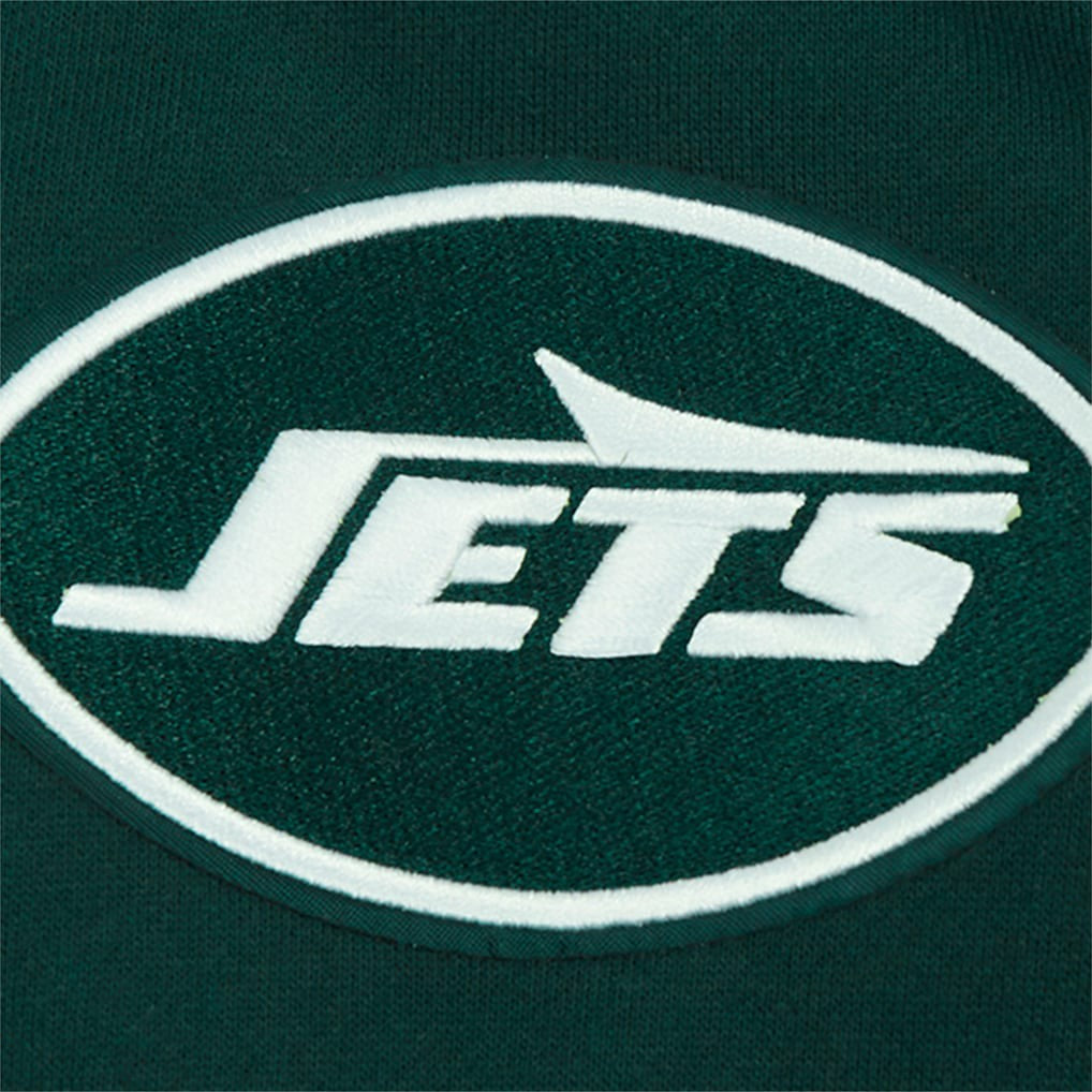 NFL New York Jets Pro Standard Turn It Up Drop Shoulder Pullover Sweatshirt