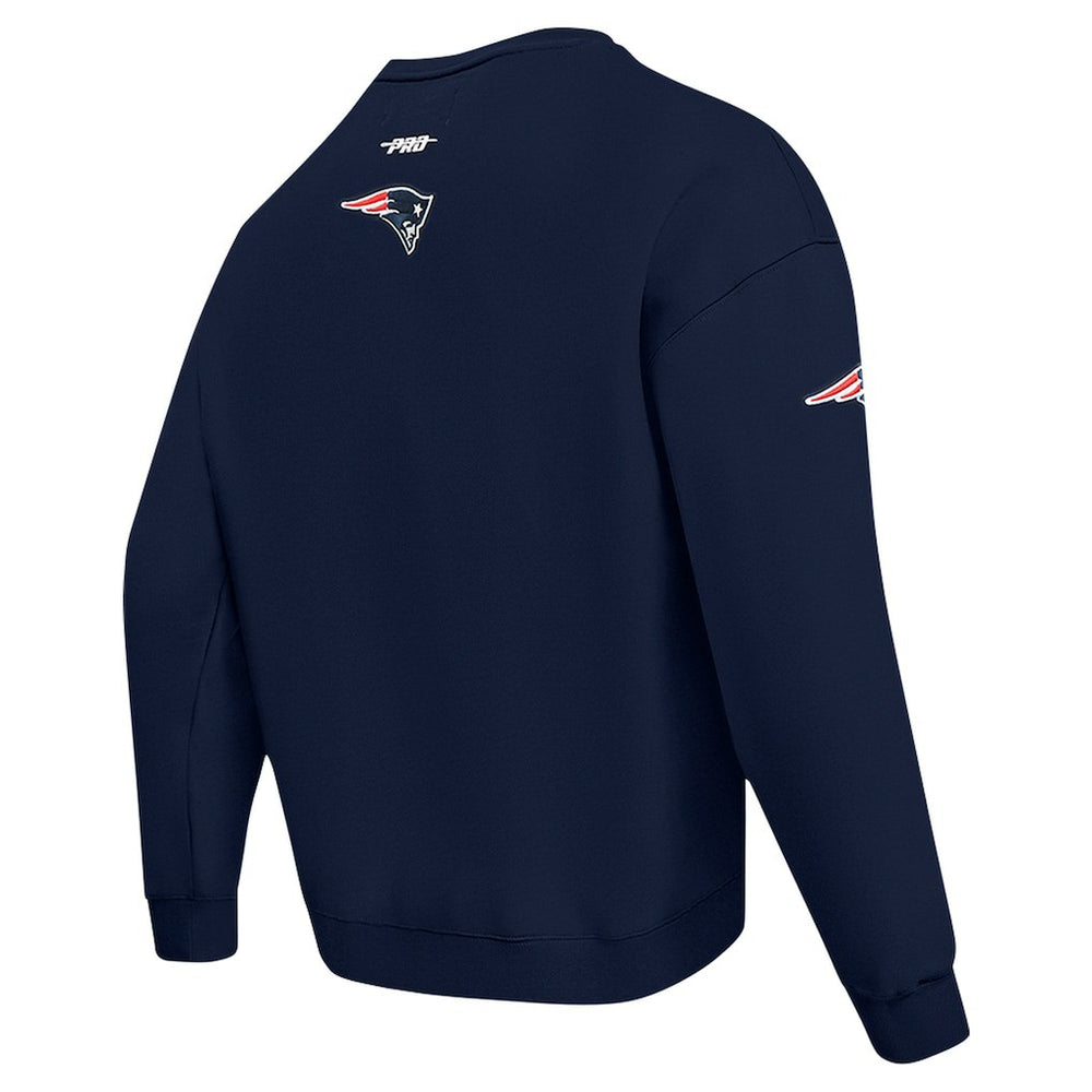 NFL New England Patriots Pro Standard Turn It Up Drop Shoulder Pullover Sweatshirt