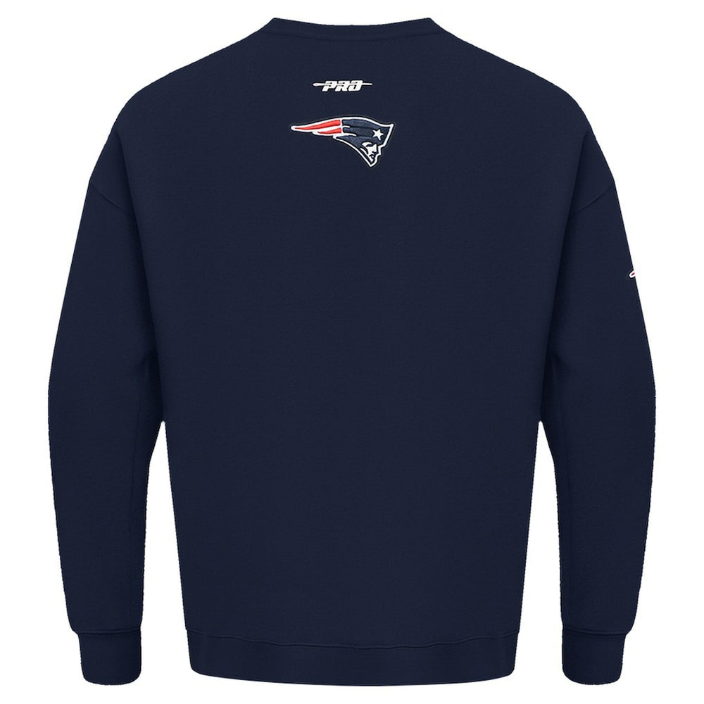 NFL New England Patriots Pro Standard Turn It Up Drop Shoulder Pullover Sweatshirt