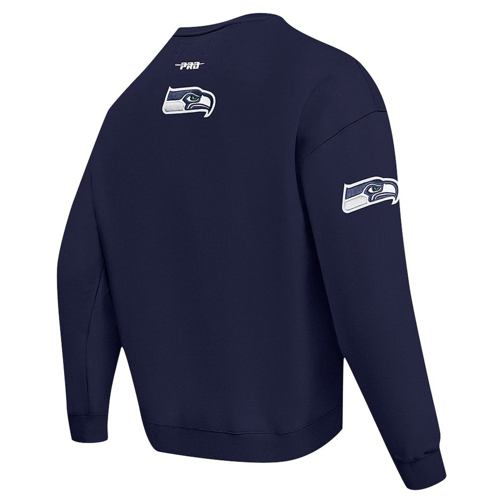 NFL Seattle Seahawks Pro Standard Turn It Up Drop Shoulder Pullover Sweatshirt