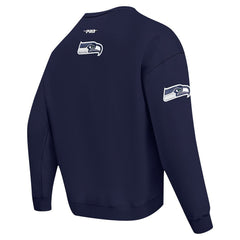 NFL Seattle Seahawks Pro Standard Turn It Up Drop Shoulder Pullover Sweatshirt