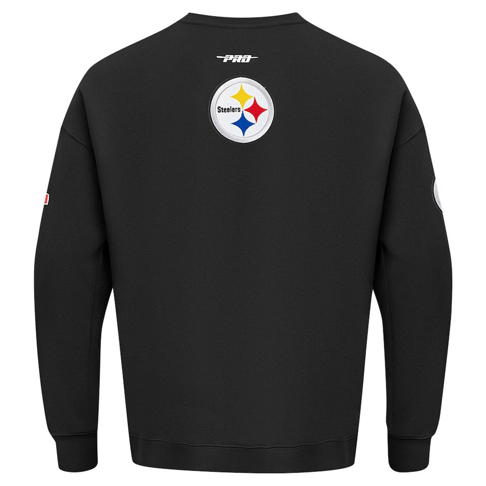 NFL Pittsburgh Steelers Pro Standard Turn It Up Drop Shoulder Pullover Sweatshirt
