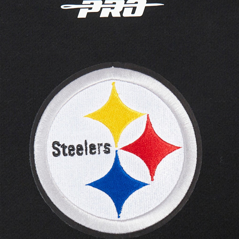 NFL Pittsburgh Steelers Pro Standard Turn It Up Drop Shoulder Pullover Sweatshirt