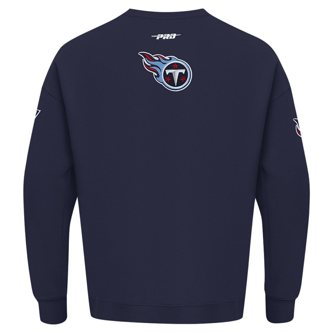 NFL Tennessee Titans Pro Standard Turn It Up Drop Shoulder Pullover Sweatshirt