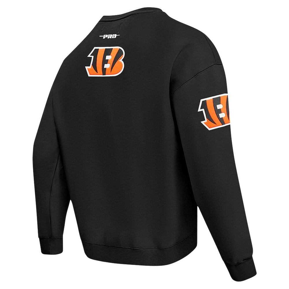 NFL Cincinnati Bengals Pro Standard Turn It Up Drop Shoulder Pullover Sweatshirt