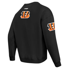 NFL Cincinnati Bengals Pro Standard Turn It Up Drop Shoulder Pullover Sweatshirt