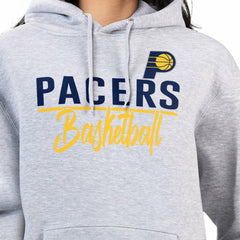 Indiana Pacers G-III 4Her by Carl Banks Women's Graphics Fleece Pullover Hoodie - Heather Gray online
