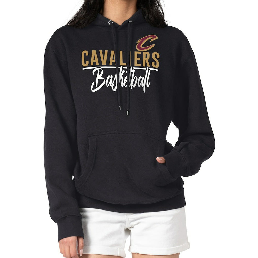 Cleveland Cavaliers G-III 4Her by Carl Banks Women's Graphics Fleece Pullover Hoodie sale - Black for sale