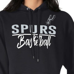 San Antonio Spurs G-III 4Her by Carl Banks Women's Graphics Fleece Pullover Hoodie - Black discount