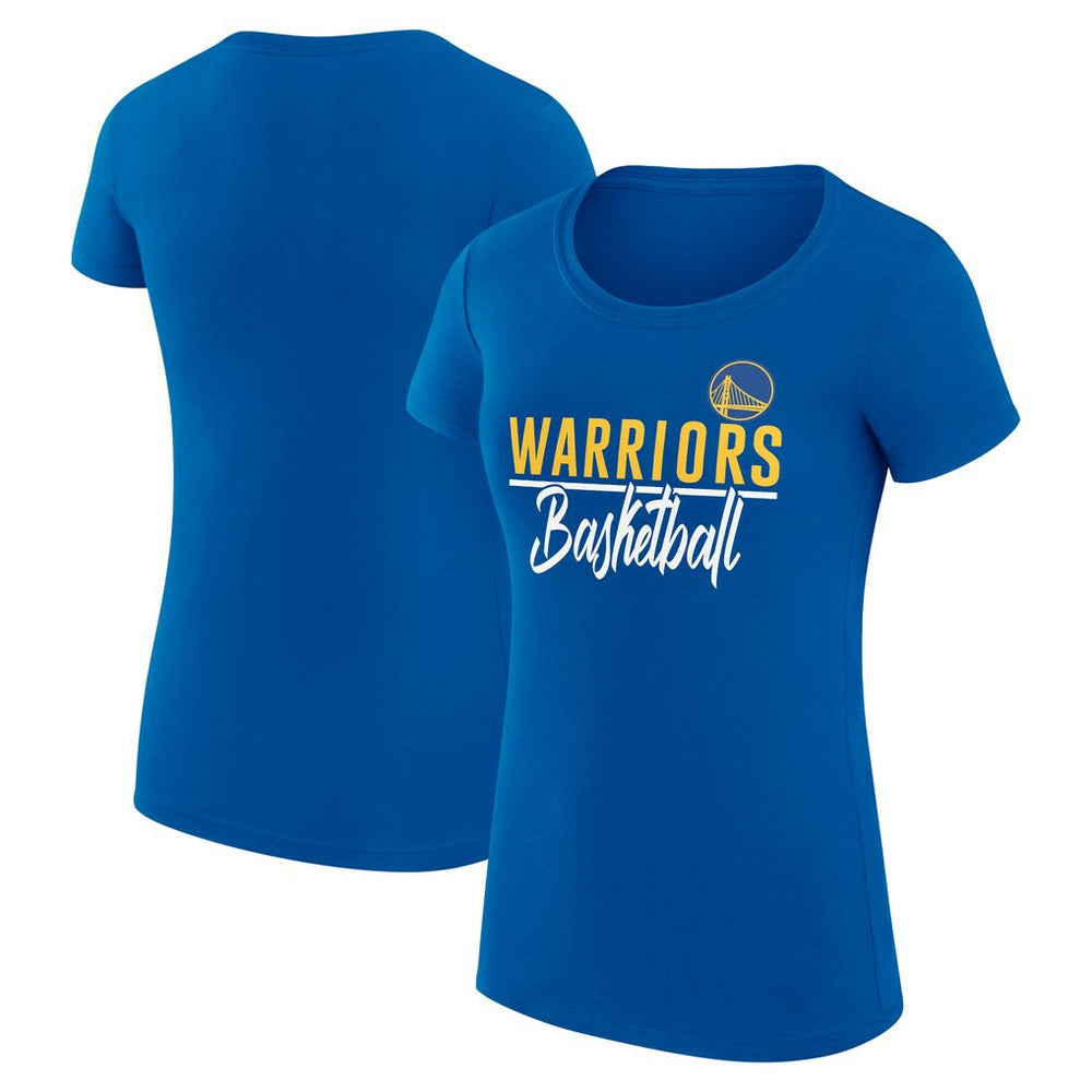 Golden State Warriors G-III 4Her by Carl Banks Women's Super-Slim Fit Lightweight Team Sport V-Neck T-Shirt sale - Royal on sale