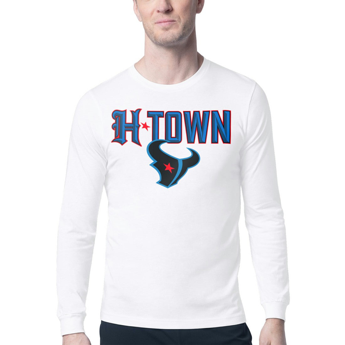 NFL Houston Texans Starter H-Town Graphic Long Sleeve T-Shirt