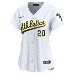 Zack Gelof Athletics Women's Home Limited Player Jersey - White | Nike