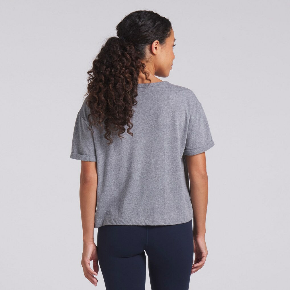 NFL Dallas Cowboys Women's Swing Pass Tri-Blend Boxy T-Shirt