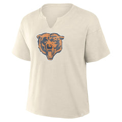 NFL Chicago Bears Women's Trick Play Slub Boxy T-Shirt