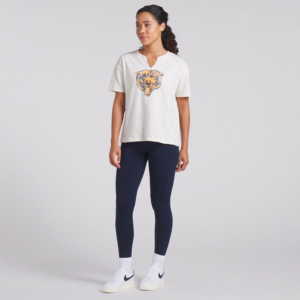 NFL Chicago Bears Women's Trick Play Slub Boxy T-Shirt
