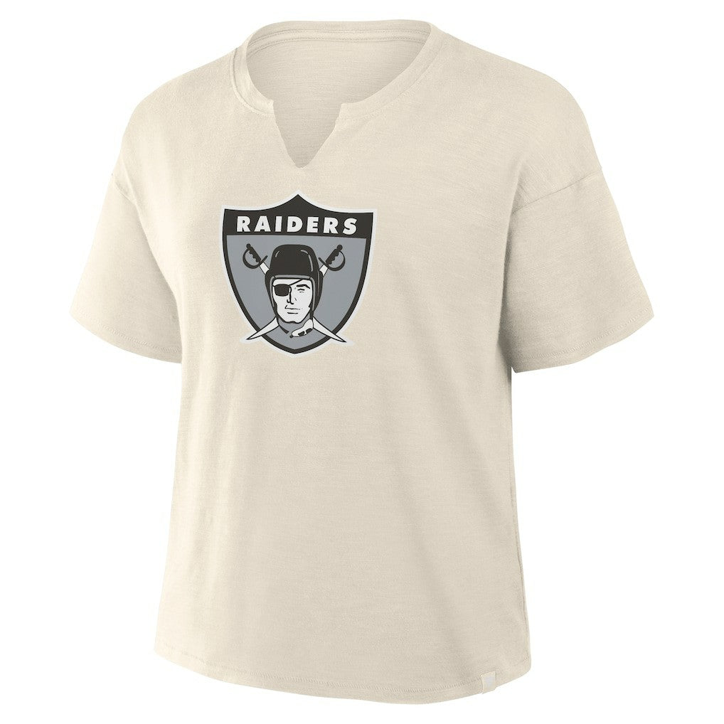 NFL Las Vegas Raiders Women's Trick Play Slub Boxy T-Shirt