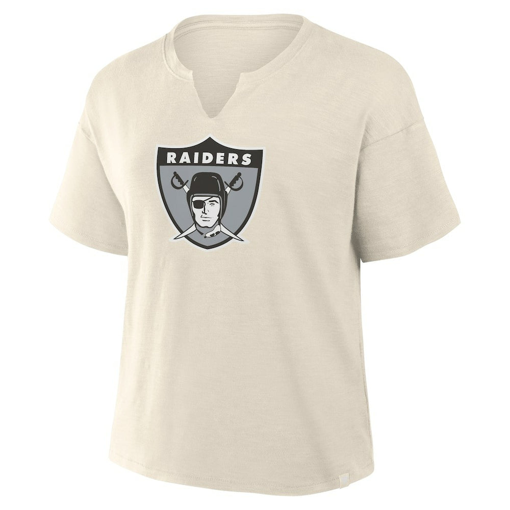 NFL Las Vegas Raiders Women's Trick Play Slub Boxy T-Shirt