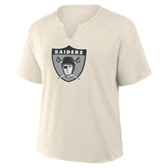 NFL Las Vegas Raiders Women's Trick Play Slub Boxy T-Shirt