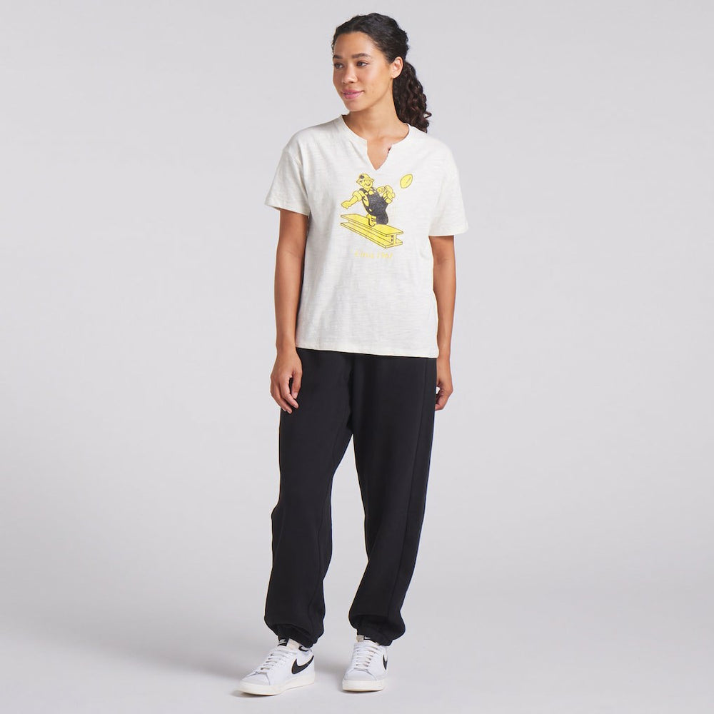 NFL Green Bay Packers Women's Trick Play Slub Boxy T-Shirt