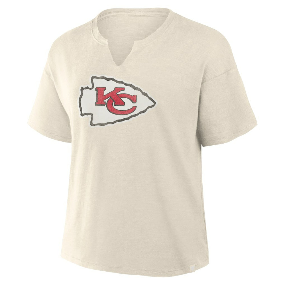 NFL Kansas City Chiefs Women's Trick Play Slub Boxy T-Shirt
