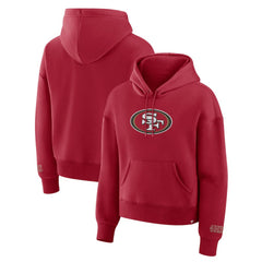 NFL San Francisco 49ers Women's Legacy Fleece Pullover Hoodie