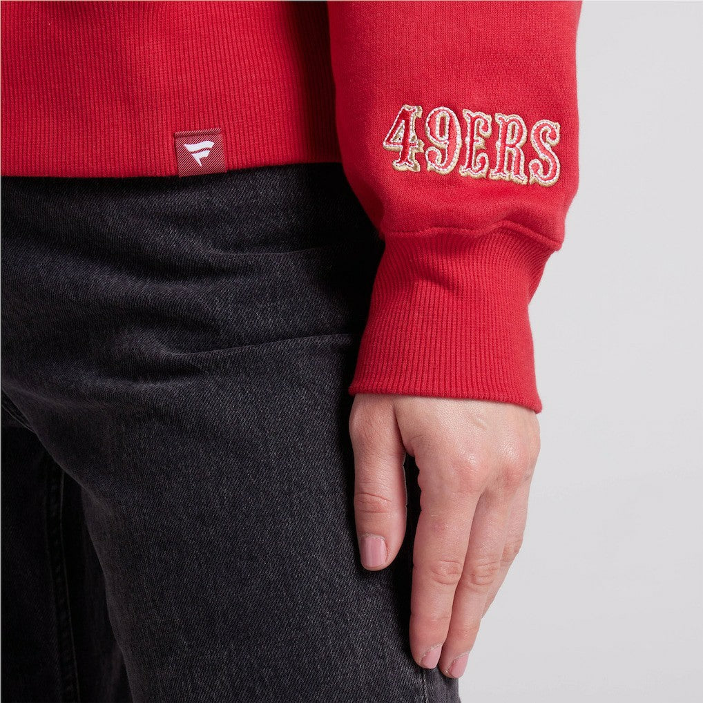 NFL San Francisco 49ers Women's Legacy Fleece Pullover Hoodie