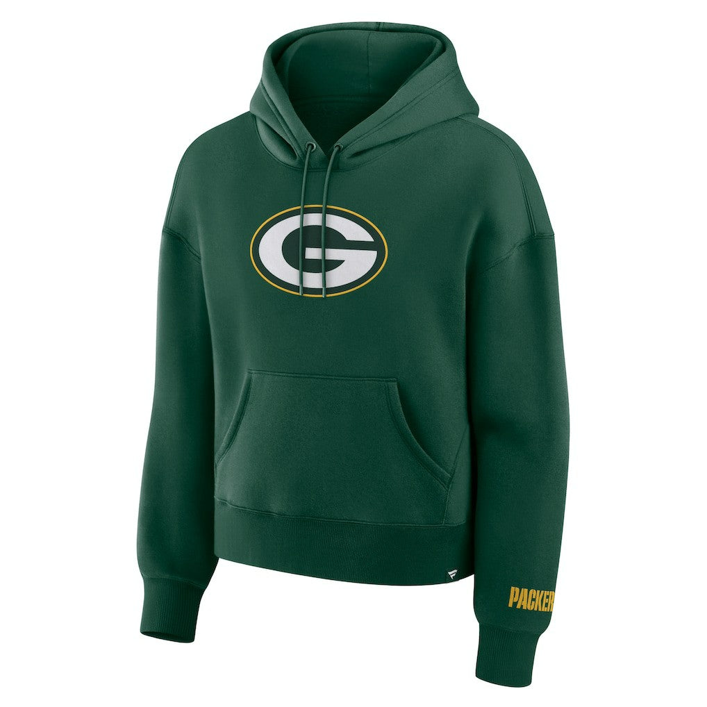 NFL Green Bay Packers Women's Legacy Fleece Pullover Hoodie