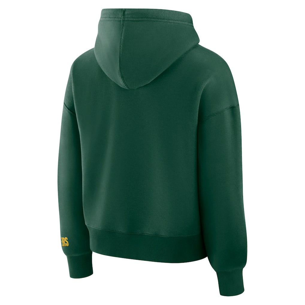 NFL Green Bay Packers Women's Legacy Fleece Pullover Hoodie
