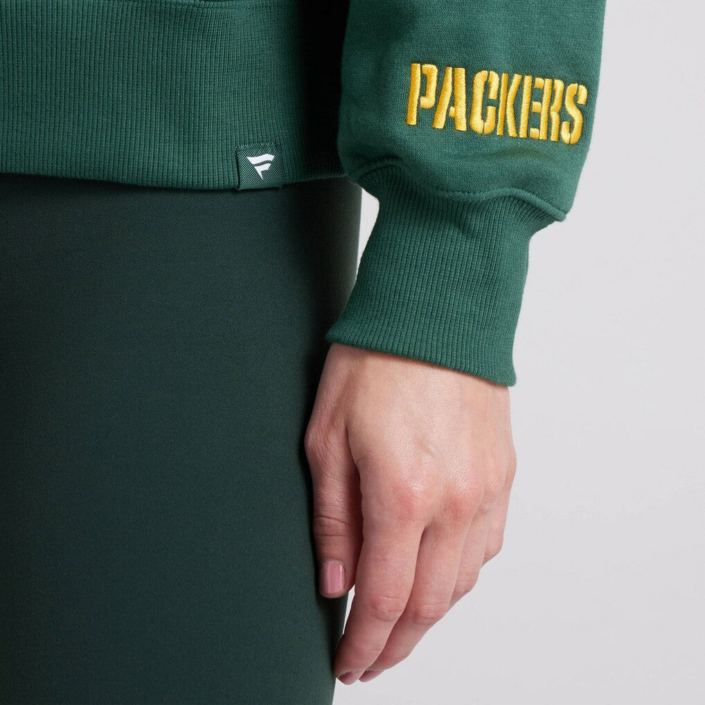 NFL Green Bay Packers Women's Legacy Fleece Pullover Hoodie