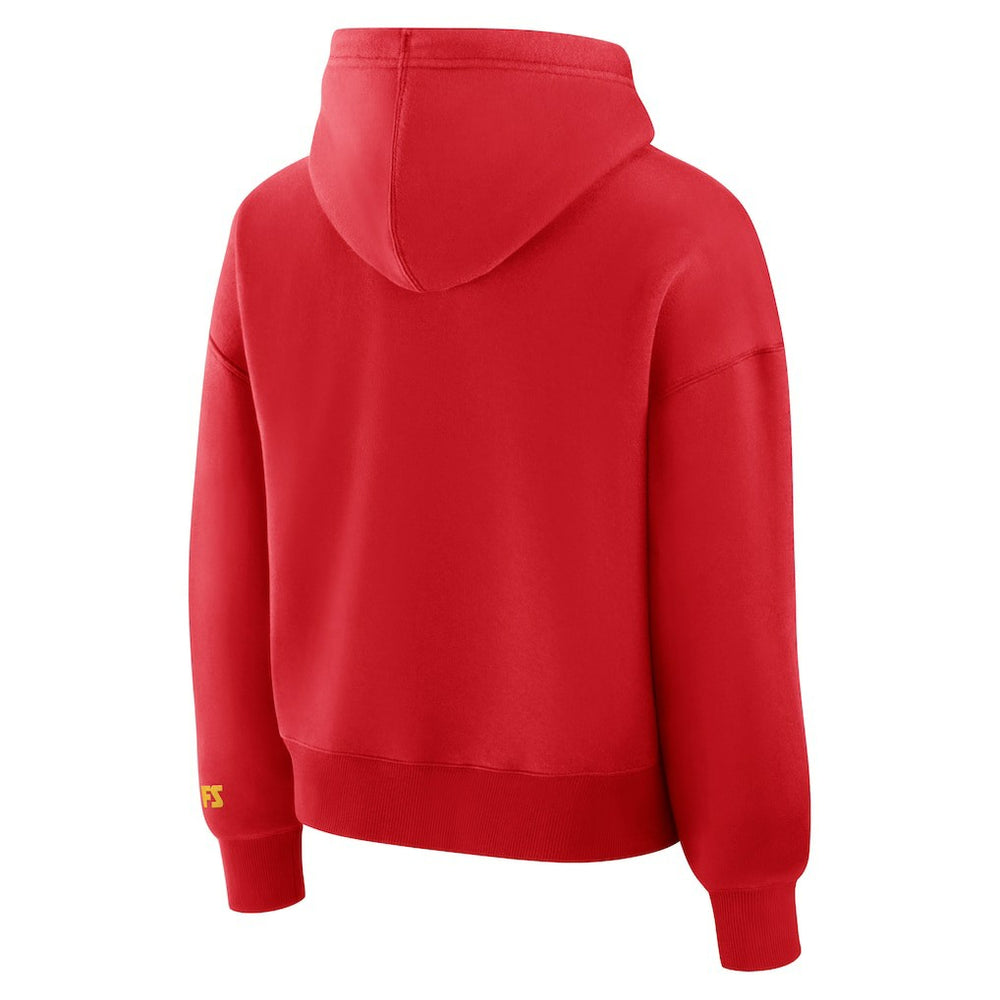 NFL Kansas City Chiefs Women's Legacy Fleece Pullover Hoodie