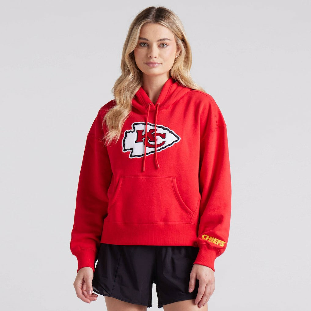 NFL Kansas City Chiefs Women's Legacy Fleece Pullover Hoodie