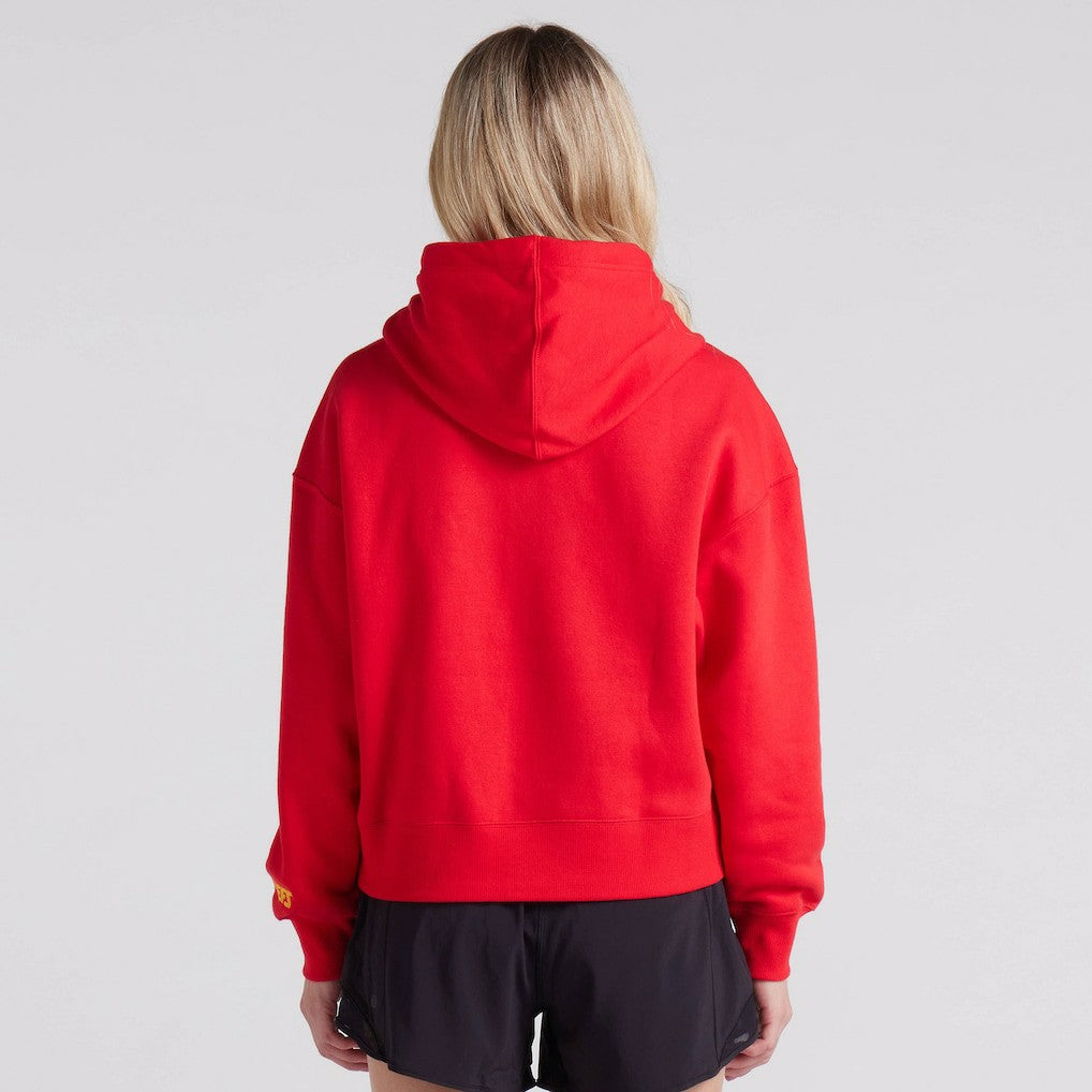 NFL Kansas City Chiefs Women's Legacy Fleece Pullover Hoodie
