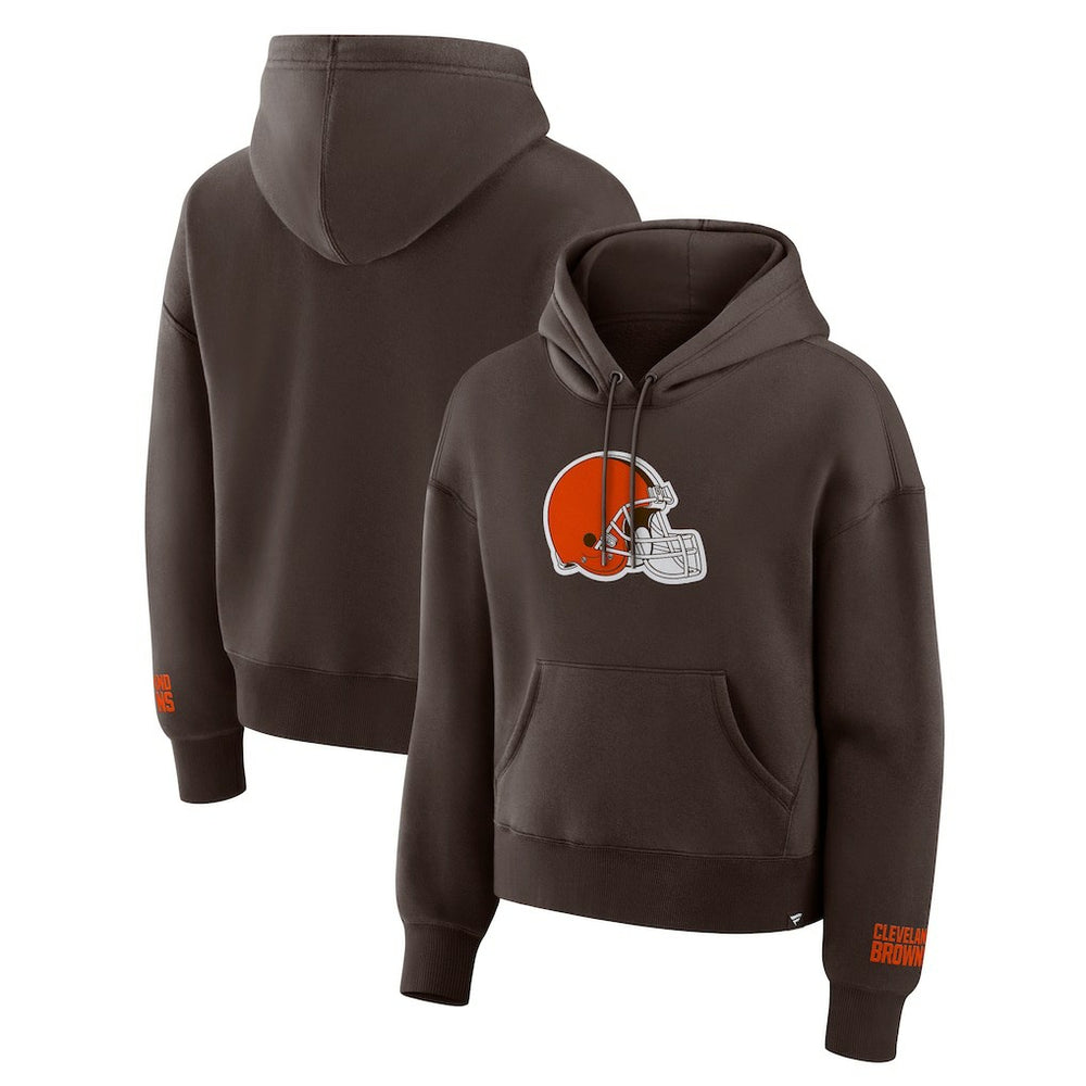 NFL Cleveland Browns Women's Legacy Fleece Pullover Hoodie