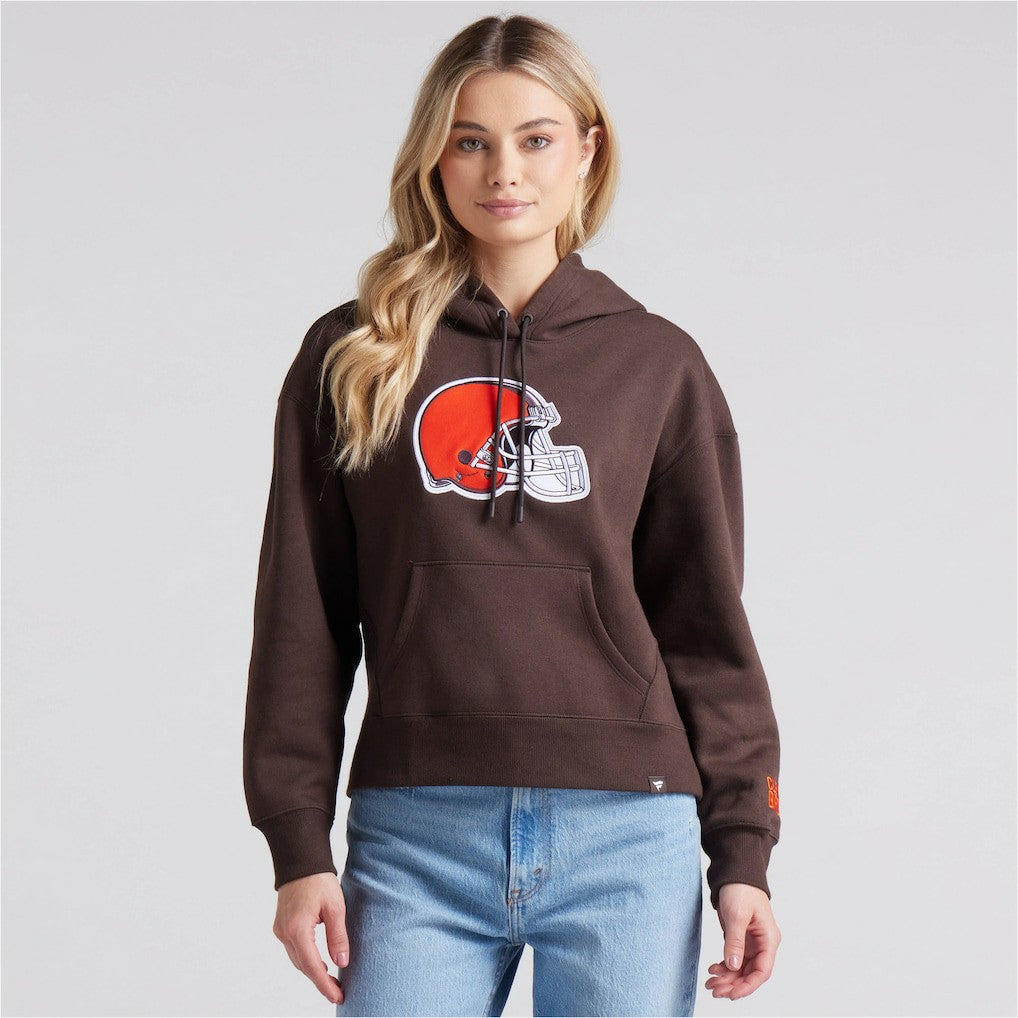 NFL Cleveland Browns Women's Legacy Fleece Pullover Hoodie