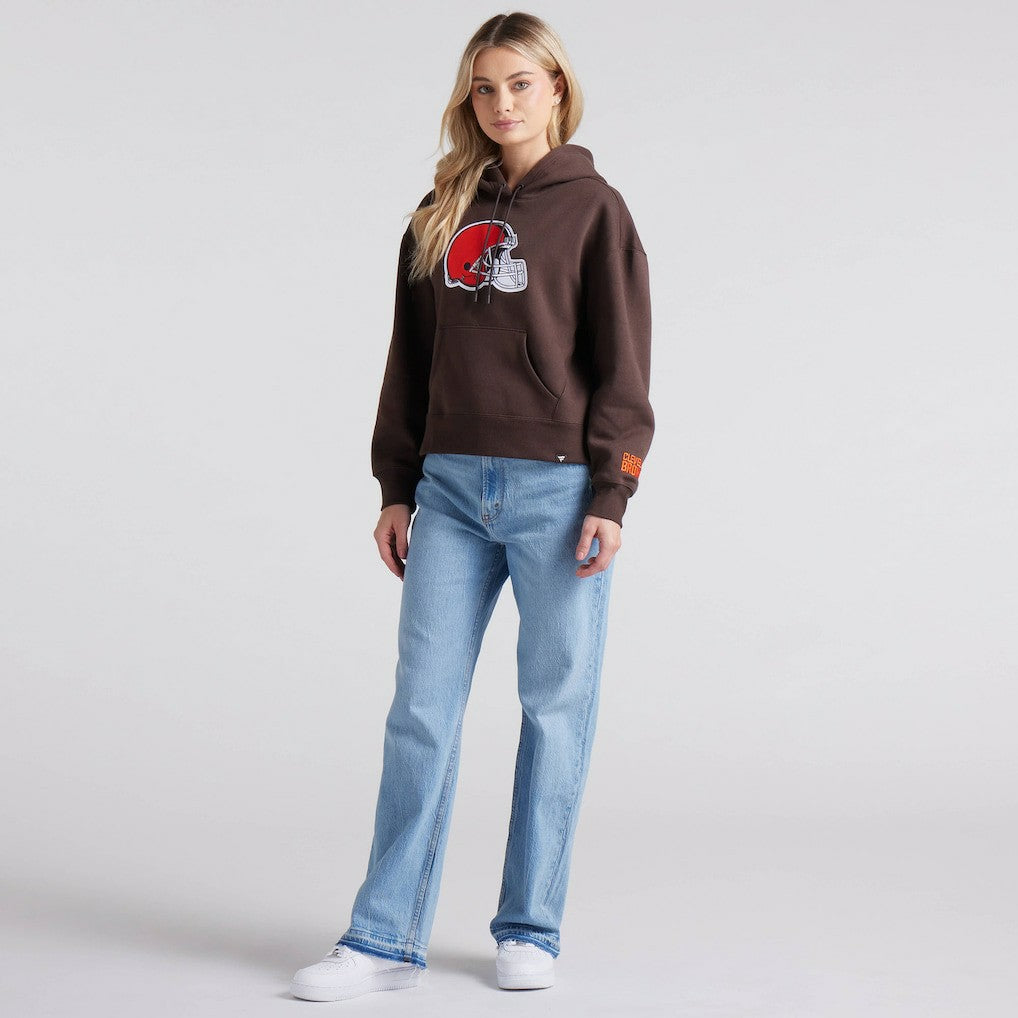 NFL Cleveland Browns Women's Legacy Fleece Pullover Hoodie