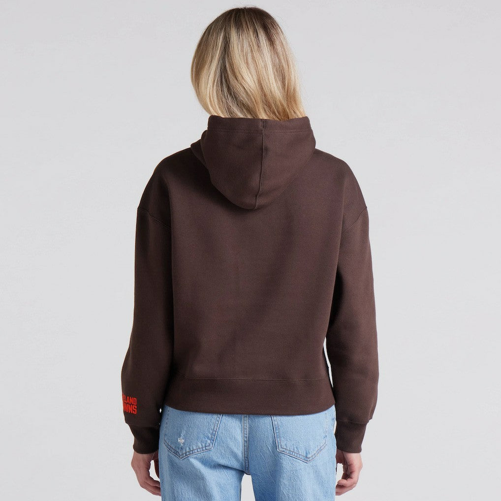 NFL Cleveland Browns Women's Legacy Fleece Pullover Hoodie