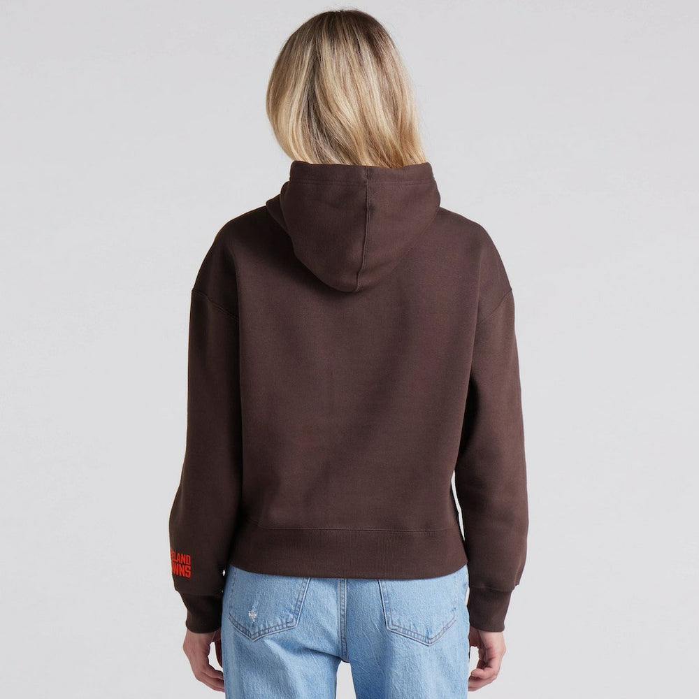 NFL Cleveland Browns Women's Legacy Fleece Pullover Hoodie