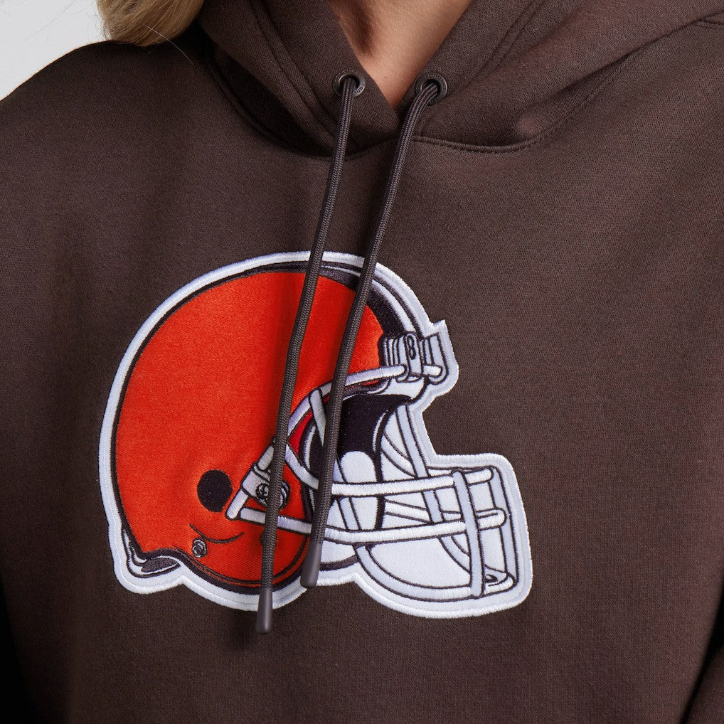 NFL Cleveland Browns Women's Legacy Fleece Pullover Hoodie