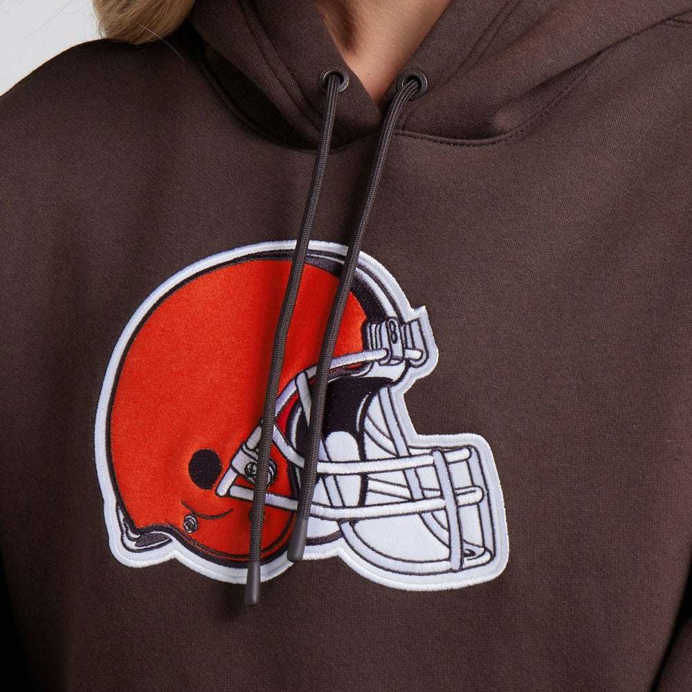 NFL Cleveland Browns Women's Legacy Fleece Pullover Hoodie