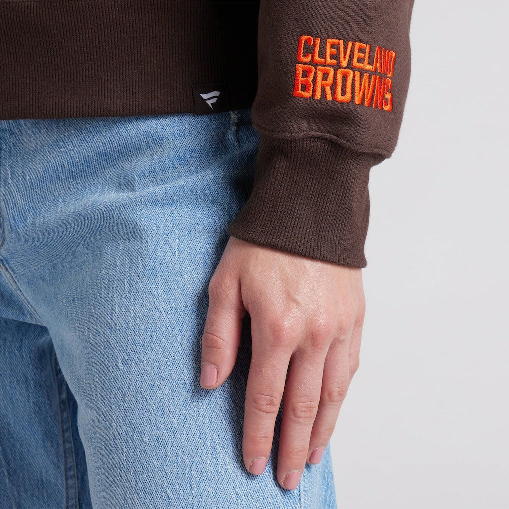 NFL Cleveland Browns Women's Legacy Fleece Pullover Hoodie