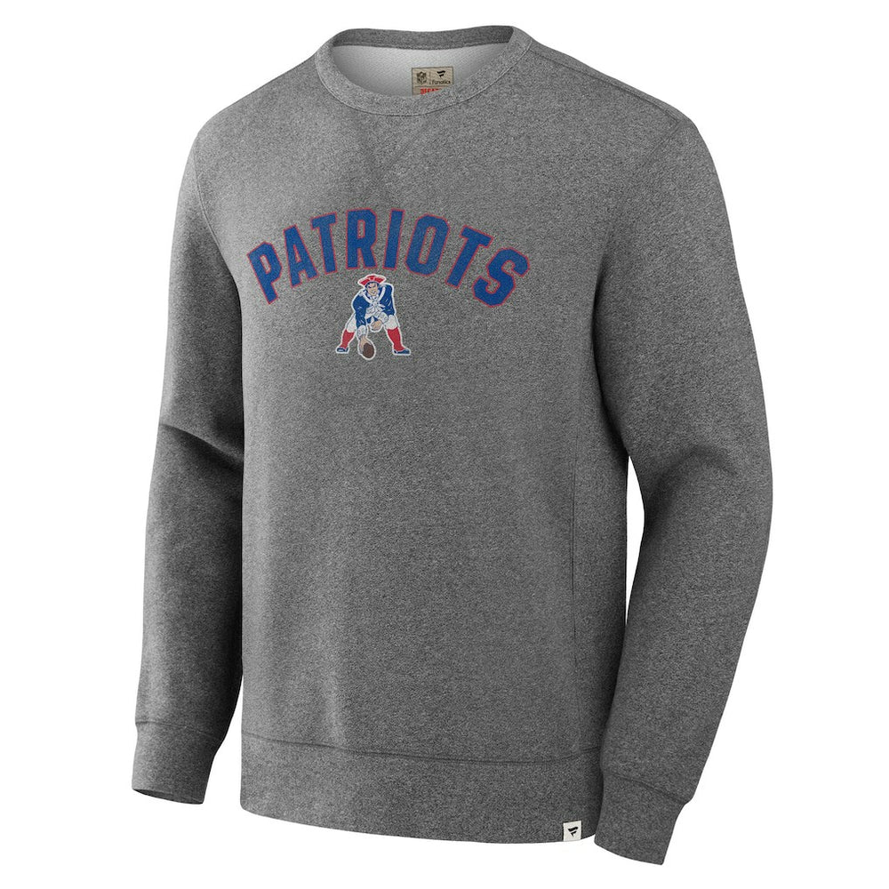 NFL New England Patriots Loop Terry Pullover Sweatshirt