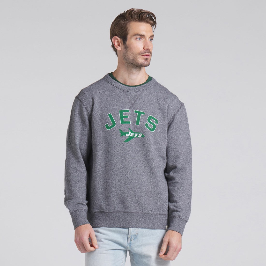 NFL New York Jets Loop Terry Pullover Sweatshirt